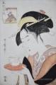 Portrait de Naniwaya okita Kitagawa Utamaro japonais